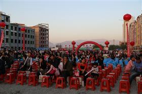 甘肅加盟商活動現場人山人海