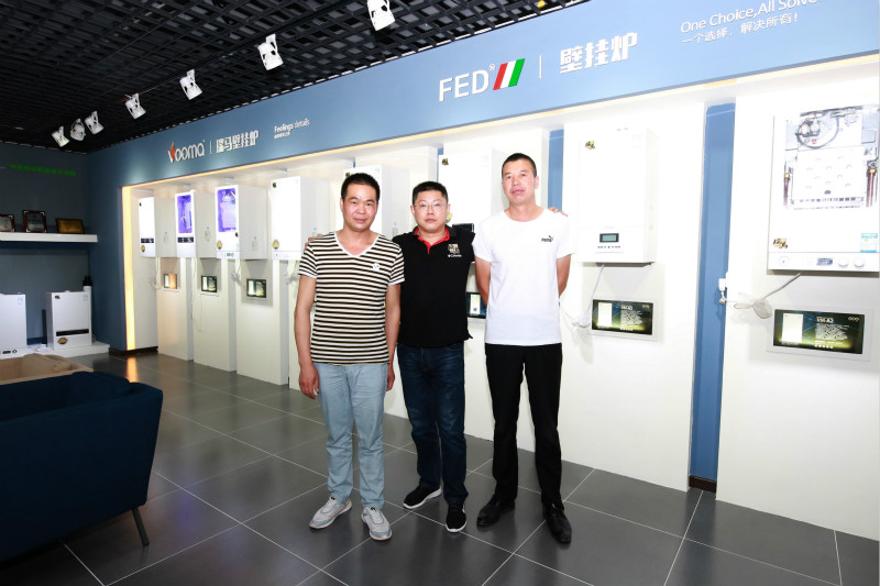 熱烈祝賀青海西寧合作伙伴加盟瑞馬壁掛爐 熱烈祝賀青海西寧合作伙伴加盟瑞馬壁掛爐